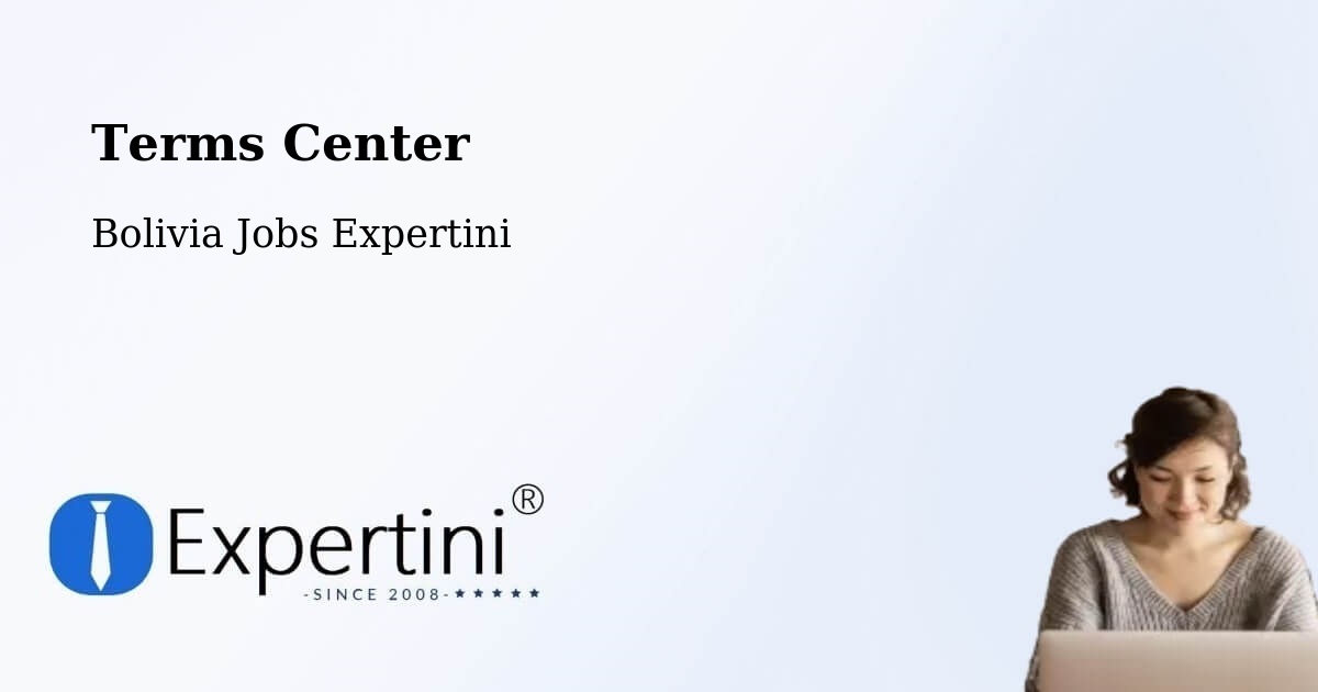 Terms of Service – Bolivia - Bolivia Jobs Expertini